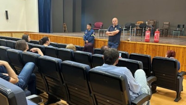 Εκπαίδευση για την προστασία εργαζομένων και κοινού του Δήμου Σουφλίου σε περίπτωση πυρκαγιάς στον εργασιακό χώρο